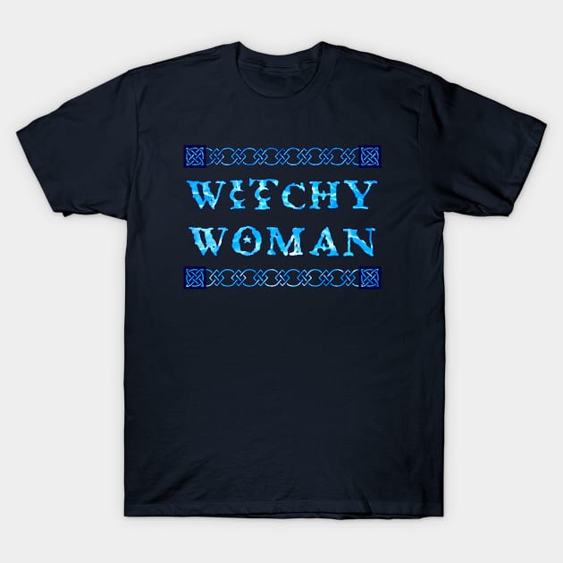 Witchy Woman - Water T-Shirt by Magickal Vision: The Art of Jolie E. Bonnette